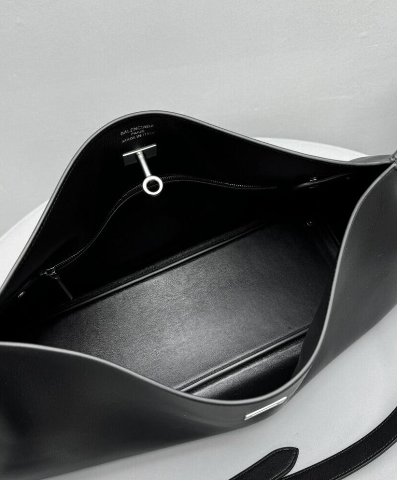 Balenciaga Bel Air Medium Shoulder Bag Black